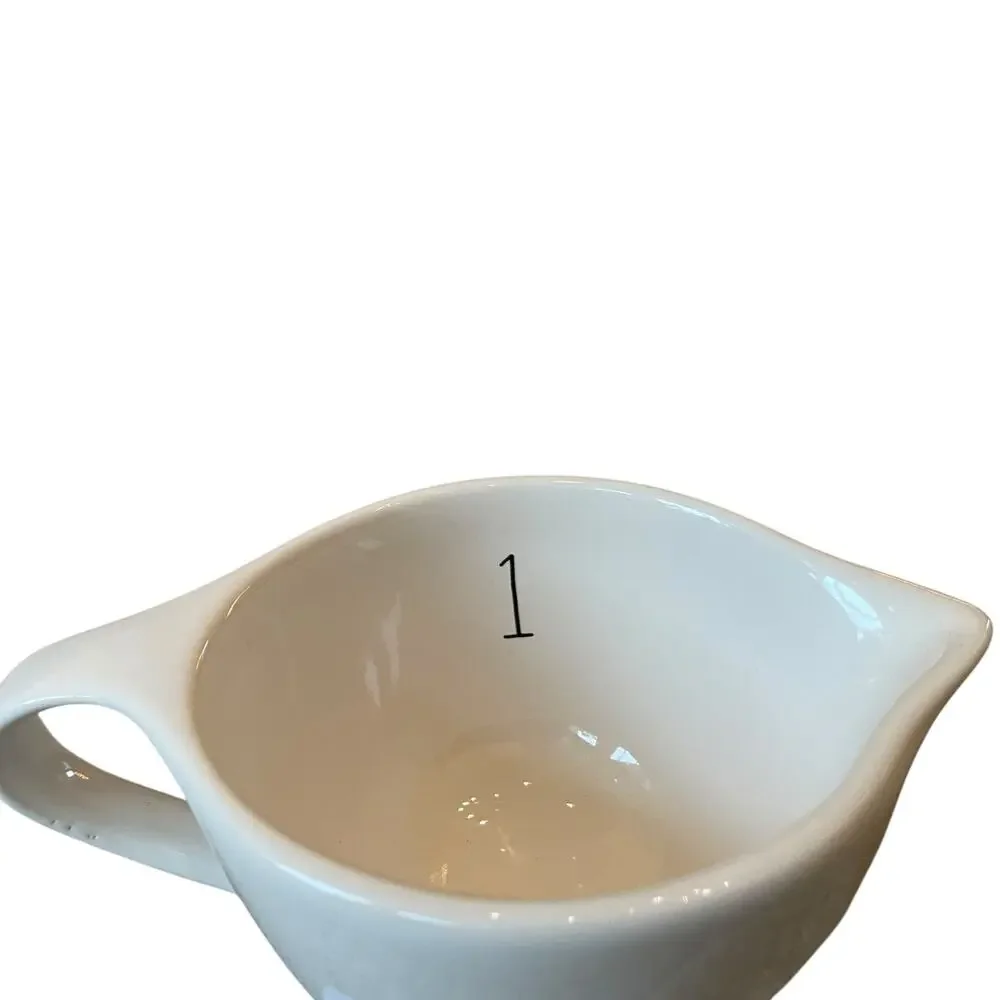 New Rae Dunn Snowman Christmas Nesting Measuring Cups 2023 Kitchen Baking